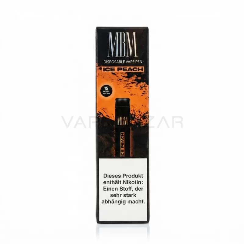 MBM Einweg Vape – Ice Peach - Vapebazar - Image 2