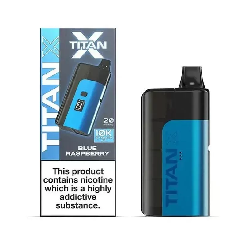 Titan X 10K Puffs Prefilled Vape Pod Kit – Box of 5