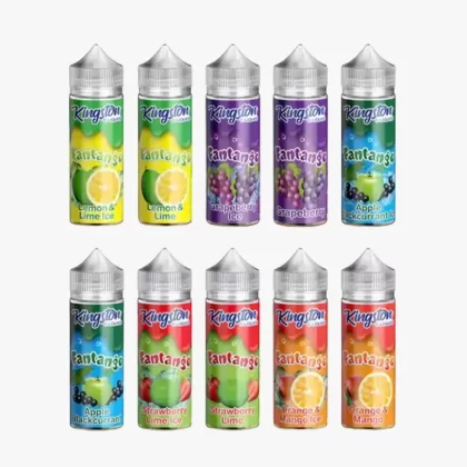Kingston Fantango 100ml E Liquid - Berts Custard- Strawberry Custard / 0mg