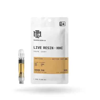 Live Resin HHC Vape Cartridge: Anytime