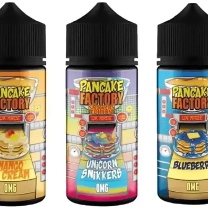 Pancake Factory E Liquid 100-70/30 VG/PG 0mg