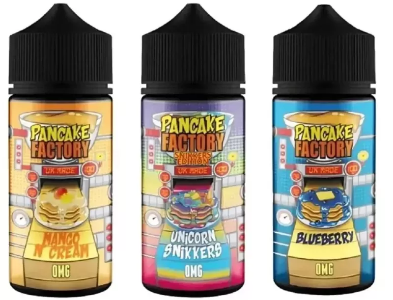 Pancake Factory E Liquid 100-70/30 VG/PG 0mg
