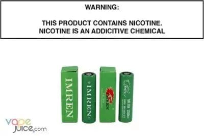 (2) IMREN 18650 3500mah 30A BATTERIES