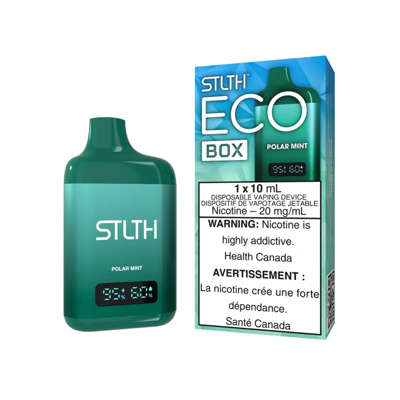 STLTH ECO Box Disposable Vape – Polar Mint