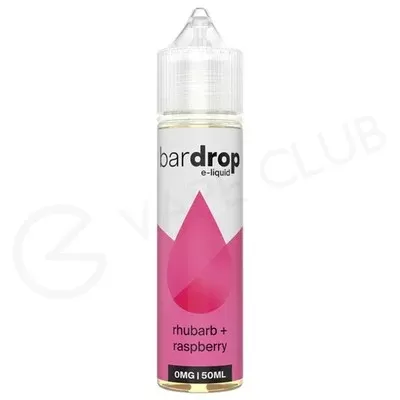 Rhubarb Raspberry Shortfill E-Liquid by Bar Drop 50ml - Ecigpremium