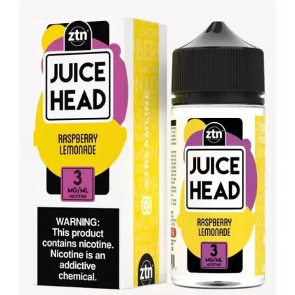 Raspberry Lemonade E-Liquid by Juice Head - Size#100ml~Nicotine#3MG