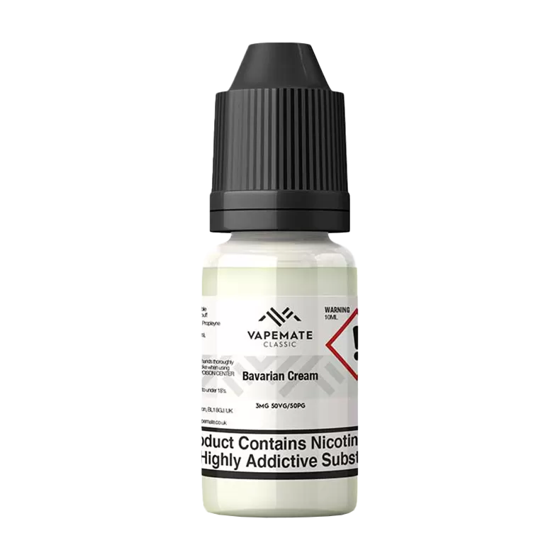 Vapemate Classic Bavarian Cream 10ml - 6mg - Vape Product (4CA9A7)