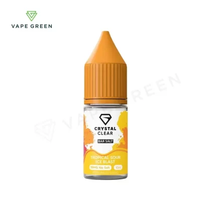 Tropical Sour Ice Blast Nic Salt E-Liquid by Crystal Clear - Eliquidsupply