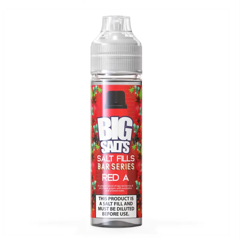 Big Salts Red A Berries Aniseed Menthol – 60ml Salt Fills E Liquid - Vapourdays Co