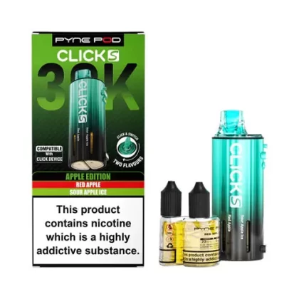 Pyne Pod Click S 30K Prefilled Pod + Refill Container - Lemonade Edition