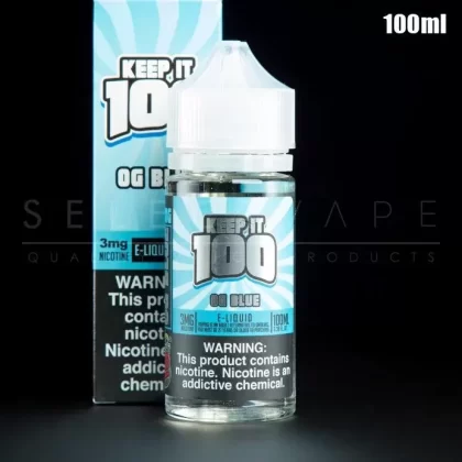 Keep It 100 – OG Blue/Blue Slushie Eliquid 100ml
