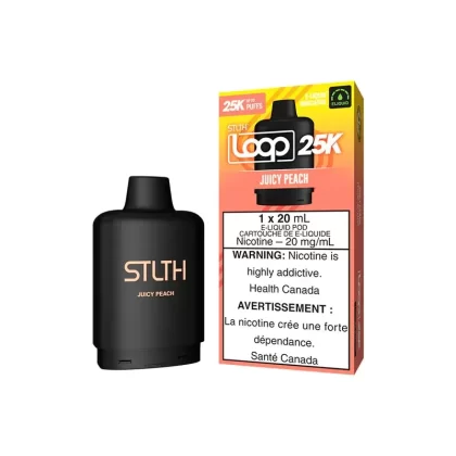 STLTH LOOP 25K POD PACK – JUICY PEACH