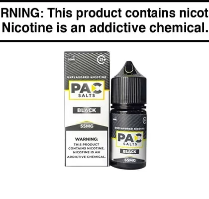 BLACK BY PAC SALTS 30ML