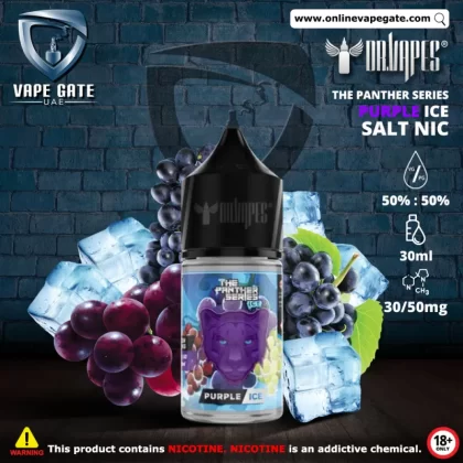 Purple Ice - The Panther Series Ice 30ml Saltnic by Dr. Vapes