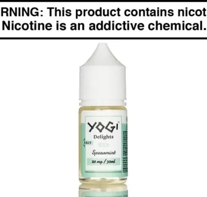 SPEARMINT ICE BY YOGI DELIGHTS SALT 30ML - Vape Product, Vape Product (2A00E8)