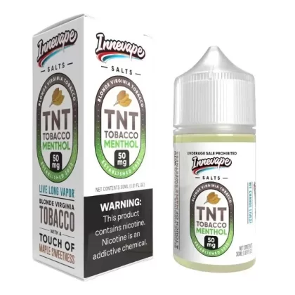 TNT Tobacco Menthol Nicotine Salt by Innevape - Size#30ml~Nicotine#24MG>50MG