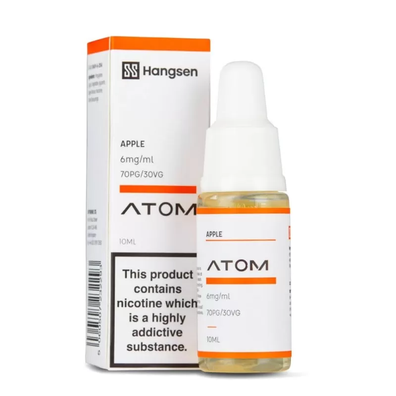 Apple E-Liquid Atom Series by Hangsen (10ml) - 6mg
