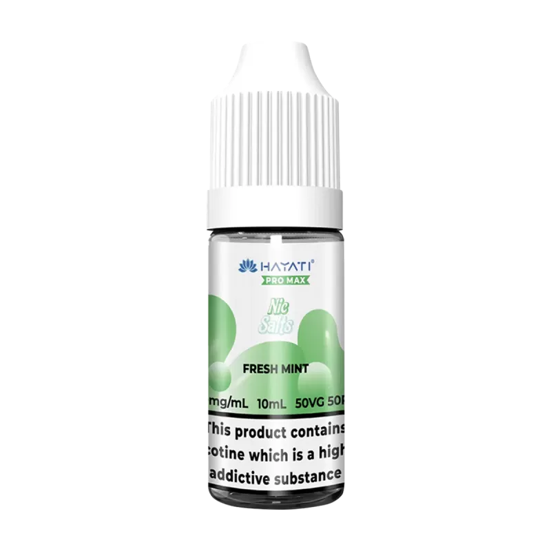Fresh Mint Nic Salt by Hayati Pro Max 10ml - 20mg - Vape Product (176BC8)