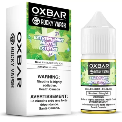 Rocky Vapor Oxbar E-Liquids – Extreme Mint