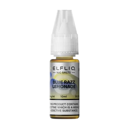 Blue Razz Lemonade Elfliq Nic Salt by Elfbar - 10ml - Vape Product, Vape Product