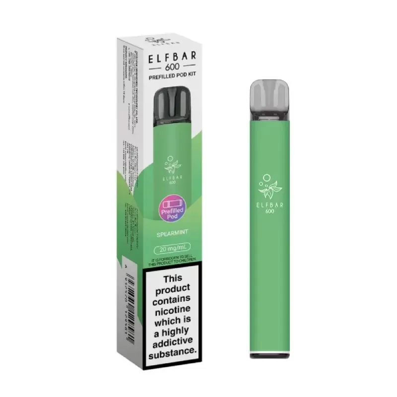 ELFBAR 600 Prefilled Pod Kit Spearmint - Ecigpremium