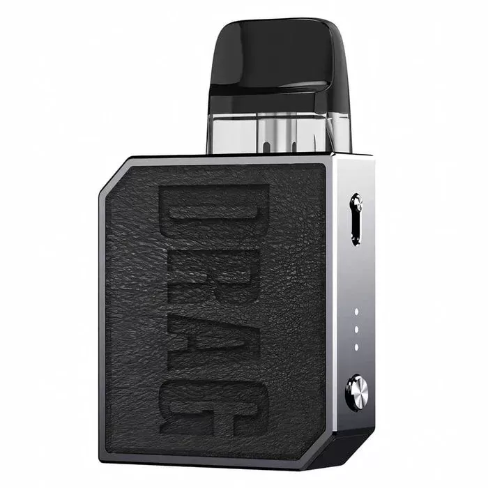 Voopoo Drag Nano 2 Pod Vape Kit - Choose#Carbon Fiber>Classic Black>Classic Red>Gun Grey>Orange>Powder Blue>Sparkling Champagne>Tea Green