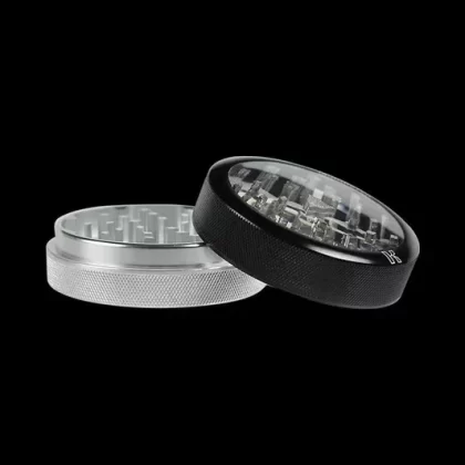 Kannastor 2-Piece Clear Top Grinders