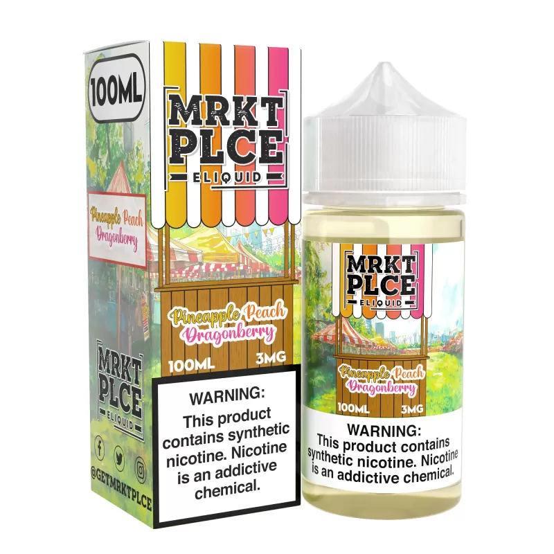 MRKTPLCE - Pineapple Peach Dragonberry - 100ML E-Liquid - 3MG