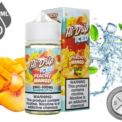 Peachy Mango Iced By Hi Drip E-Liquids 100ml