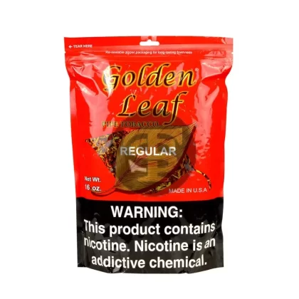 Golden Leaf Regular Pipe Tobacco 16 oz. Bag - Vape Store