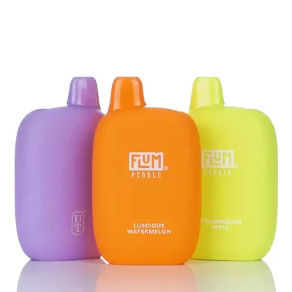 Flum Pebble 6000 Puffs Disposable Vape - 14ML - Vanilla Ice Cream