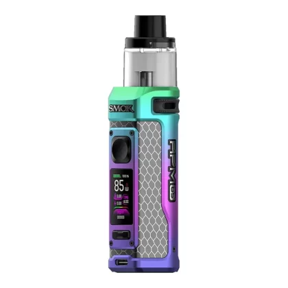 SMOK RPM 85 Pod Vape Kit - Color#7 Colour>Matte Gunmetal>Matte Red