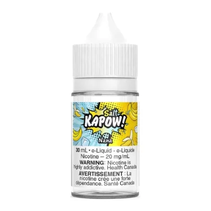 Kapow Salt E-liquid – Nana 30ml