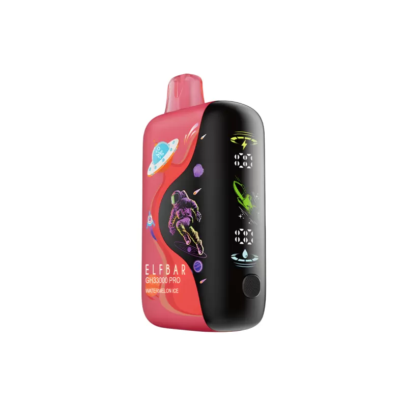 Elf Bar GH33000 – 33K Puffs Clear LED Display 3 Power Modes Disposable Vape - Flamevape - Image 2