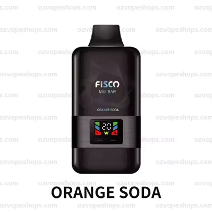Fisco Max Bar 12000 Puffs – Orange Soda - Vape Store