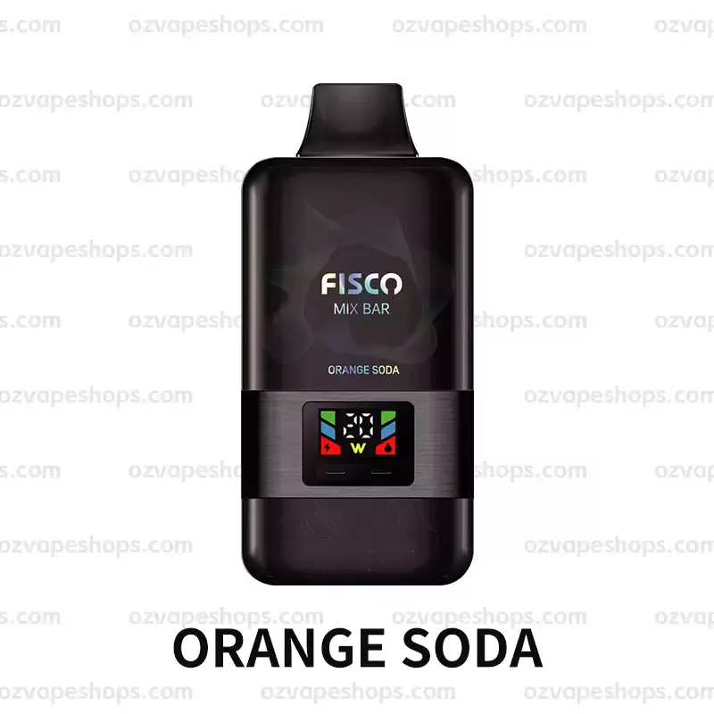 Fisco Max Bar 12000 Puffs – Orange Soda - Vape Store