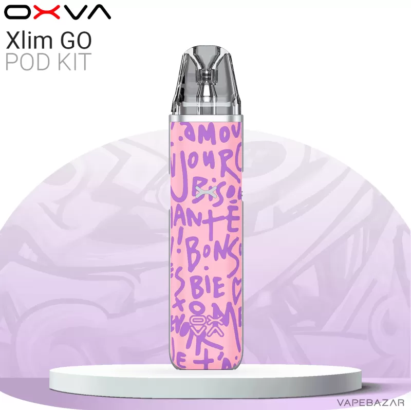 OXVA Xlim Go – Pod Kit – Graffiti Pink