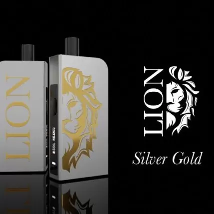 Lion Pod Mod Silver/Gold – Hellvape x La Tabaccheria