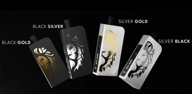 Lion Pod Mod Silver/Gold – Hellvape x La Tabaccheria - Image 3