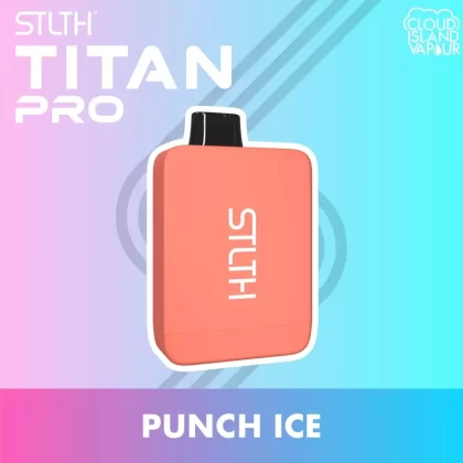 STLTH TITAN PRO Disposable Vape – Punch Ice