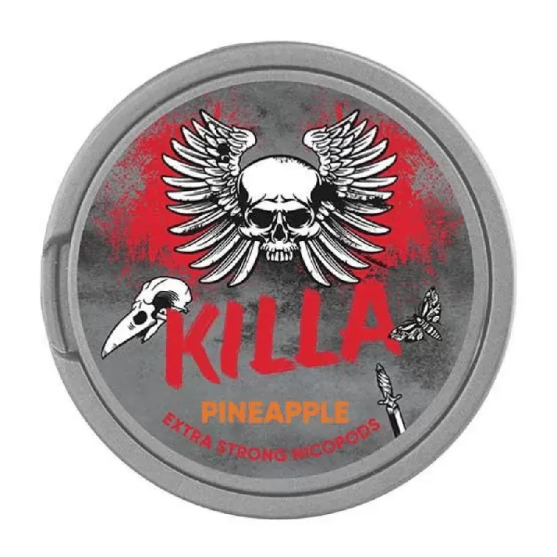 Pineapple Nicotine Pouches by Killa - Ecigpremium