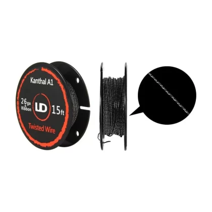 UD Kanthal A1 Twisted Wire - 0.2*3+*0.5*0.1*5m Twisted