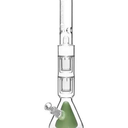 Pulsar 21″ Quad Perc Beaker Bong