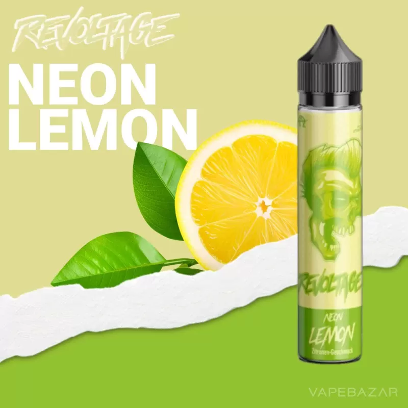 Revoltage Longfill 15 ml – Neon Lemon - Aroma zum Selbstmischen / Zitrone