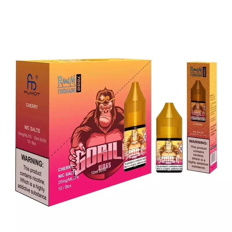 Cherry R&M Nic Salt E Liquid 10ml – 10mg/20mg