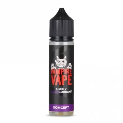 Simply Blackcurrant Shortfill E-Liquid Koncept Series by Vampire Vape (50ml) - 0mg