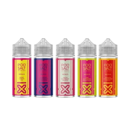 Pod Salt Nexus 100ml Shortfill E-Liquids - Sweet Tangerine Cocounut