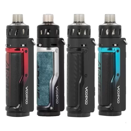 VOOPOO Argus Pro 80W POD MOD KIT - Colour#Vintage Grey & Silver>Denim & Silver>Carbon Fiber & Black>Litchi Leather & Blue>Litchi Leather & Red>Dark Coffee & Titanium Gold>Petrol Green & Silv