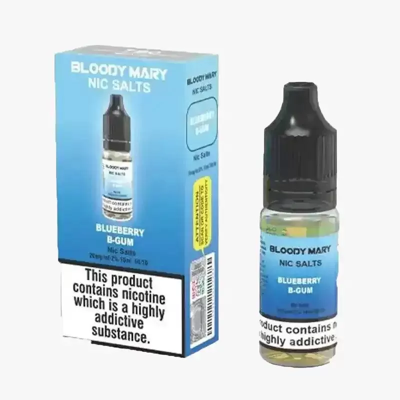 Bloody Mary BM5000 Nic Salt Vape Juice - Pack of 10 - Cherry Ice / 10mg - Image 2