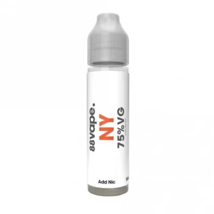 88vape NY (New Yorker) E Liquid – Add Nic Series (50ml Shortfill)